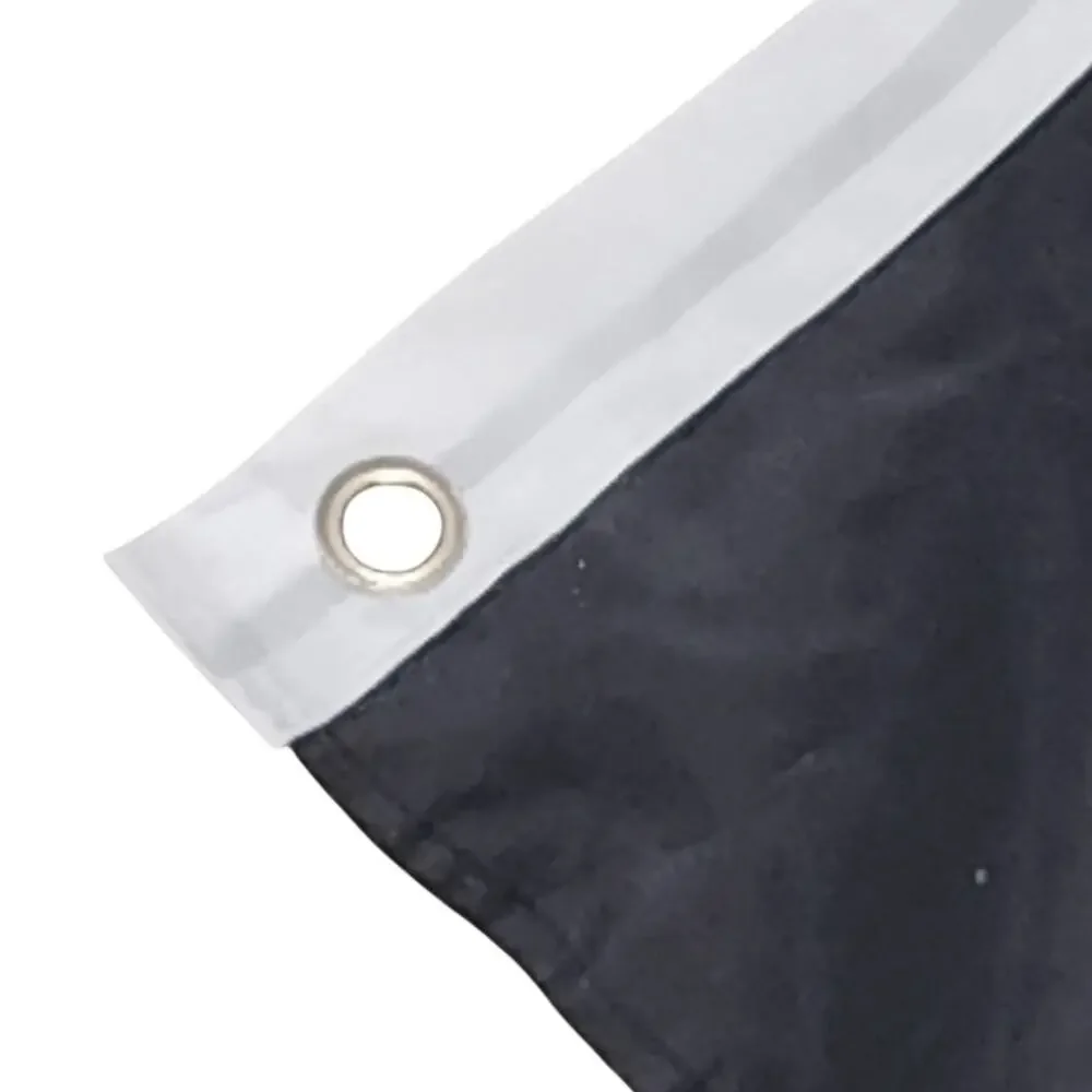 Honda Flag 3×5 ft Black White Logo Polyester Canvas Header Brass Grommets
